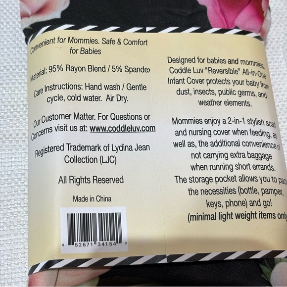 Coddle Luv Reversible All-In-One Infsnt cover - Picture 9 of 9